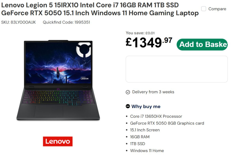  Источник изображения: Laptops Direct 