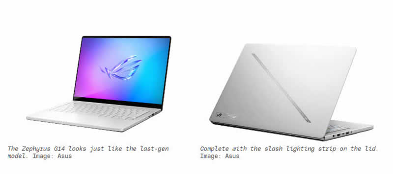  Zephyrus G14. Источник изображения: Asus 