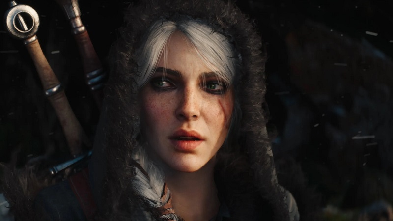  Цири в техническом демо (источник изображения: CD Projekt Red) 