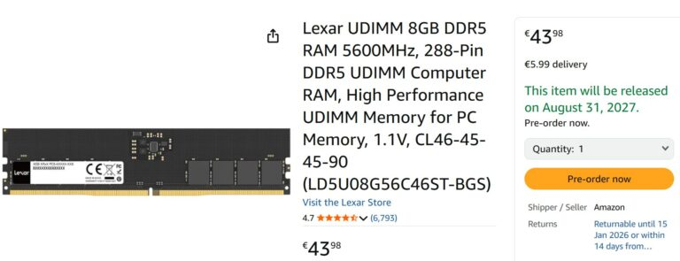  Источник изображения: Amazon 