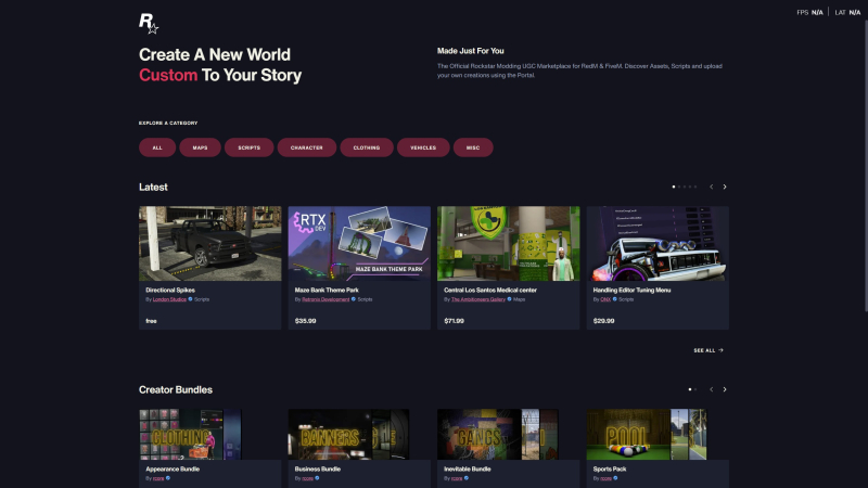  Витрина Cfx Marketplace 