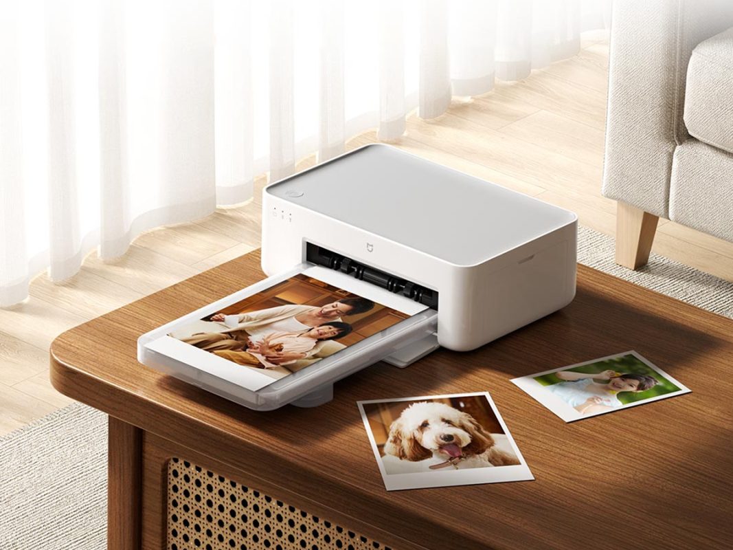 Xiaomi Mijia Desktop Photo Printer 2 белый компактный фотопринтер на столе