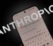 Логотип Anthropic на белом фоне, производитель Claude AI