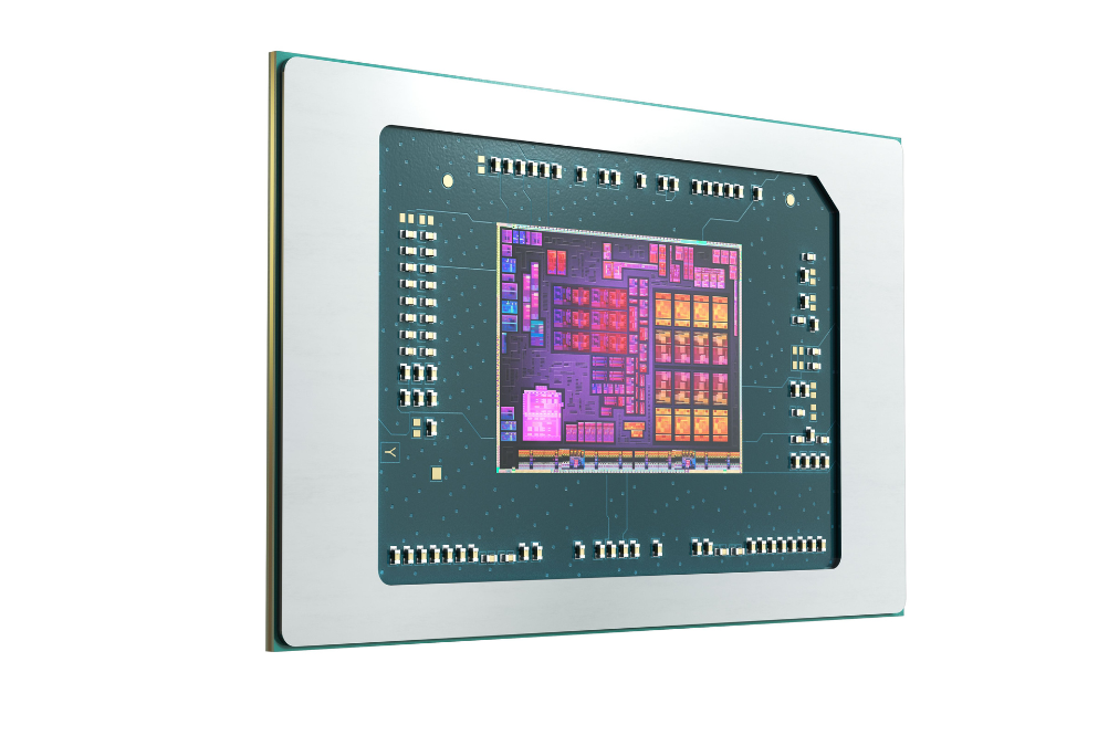 Логотип AMD архитектуры Zen 4 для игровых ноутбуков