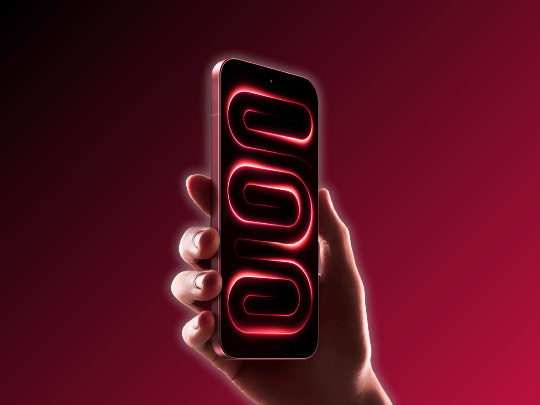 Смартфон Redmi K100 Pro Max в цвете Cabernet Red на белом фоне