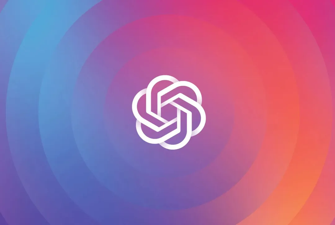 Логотип OpenAI на фоне схемы сети AI-агентов