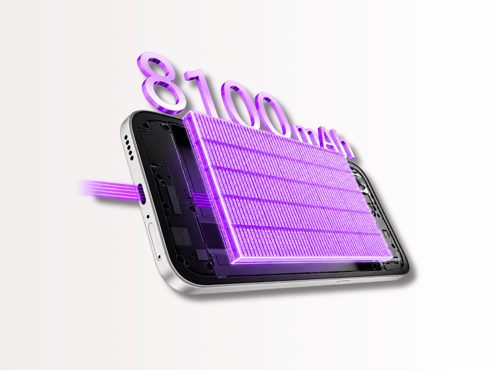 Смартфон Honor 600S 5G в трёх цветовых вариантах на белом фоне