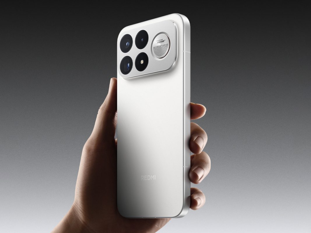 Redmi K100 Pro Max в цветовом варианте Golden White на официальном фото Xiaomi