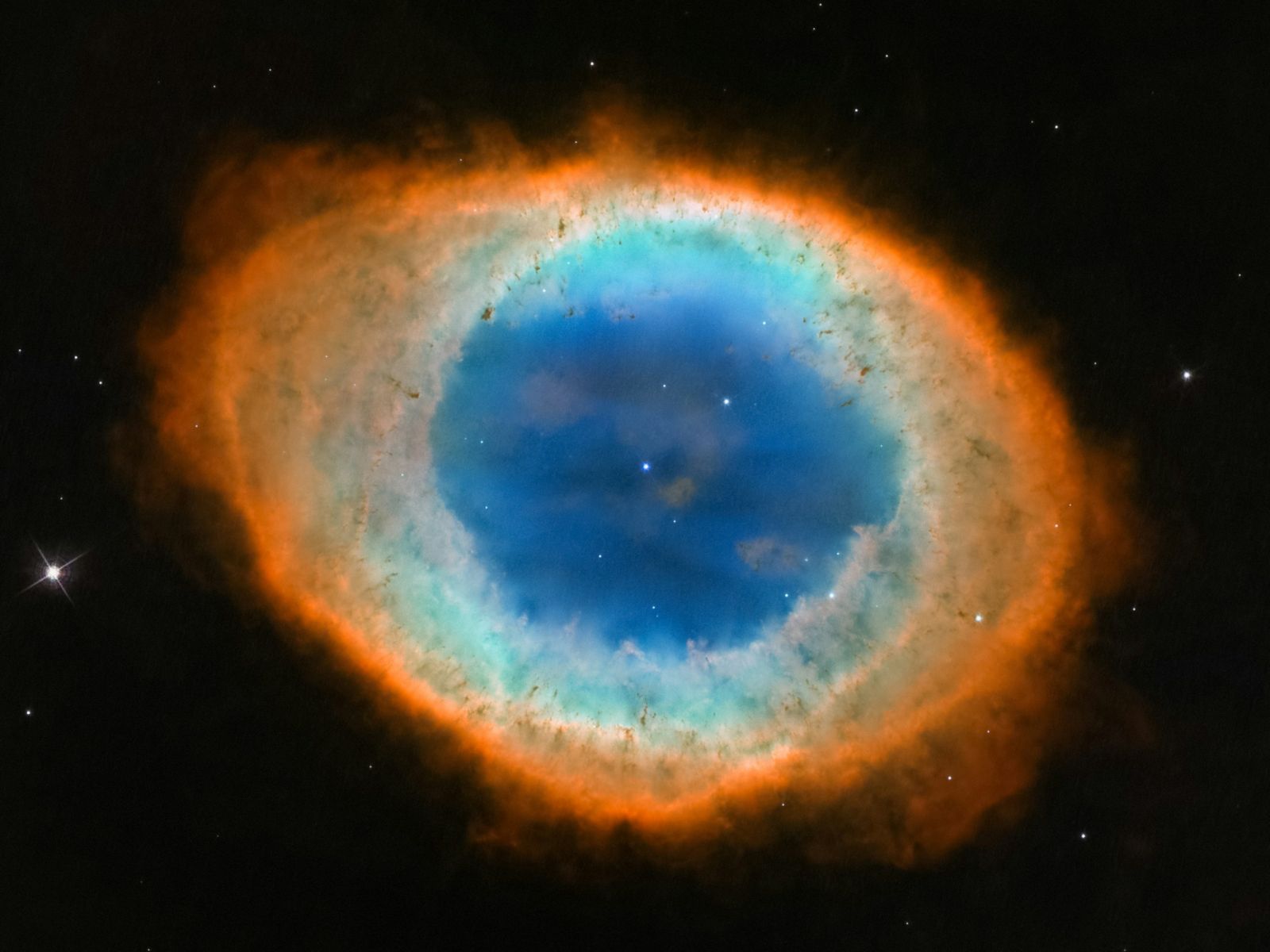 Снимок туманности Льва NGC 2392 сделанный телескопом James Webb