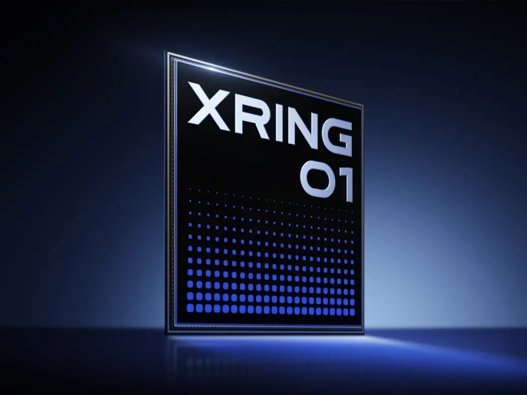 Чипсет Xiaomi Xring O1 на белом фоне, официальное фото Xiaomi