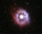 Изображение сверхновой SN 2023aeaf и галактики-хозяина от телескопа JWST